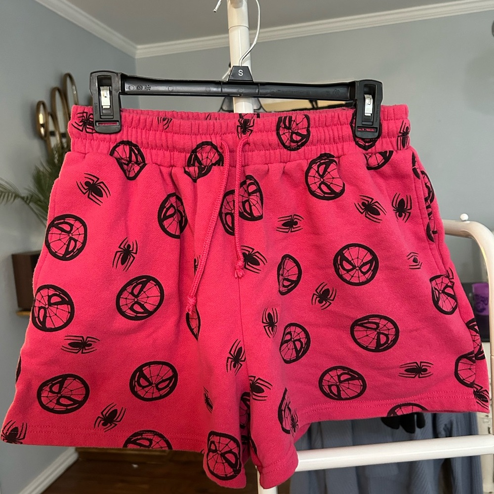 Red Spider Man Shorts